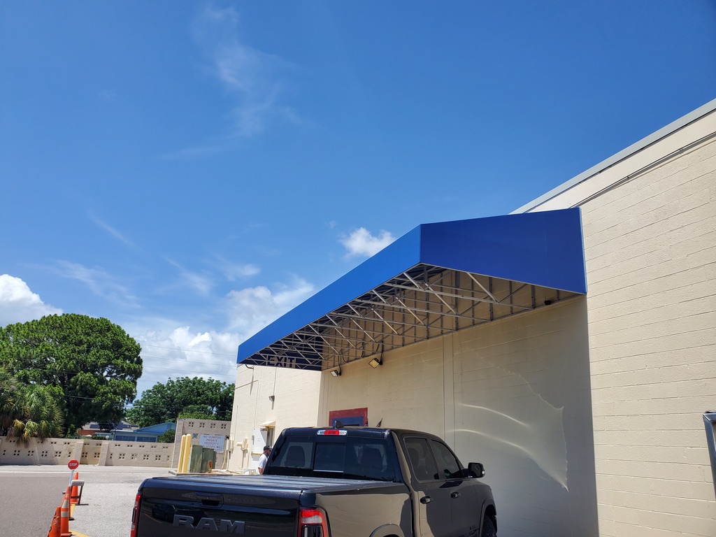 commercial storefront awnings