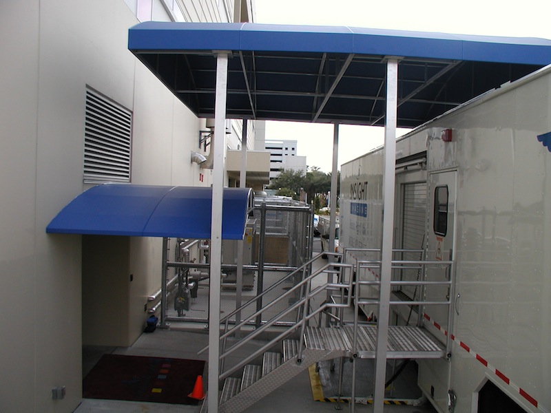 All Children's Hospital - Drive-up MRI Cover and Employee Entrance Walkway Cover - St. Petersburg, FL -3