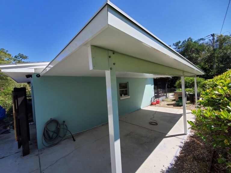 Best Aluminum Carport Covers Metal Carport Roof Tampa West Coast Awnings