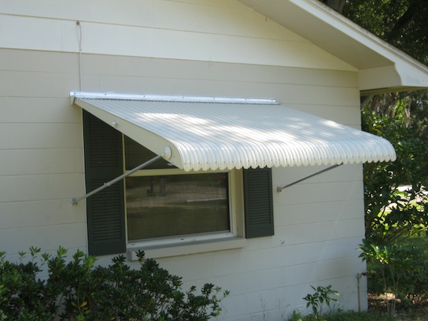 Aluminum Clamshell Awning Clearwater FL