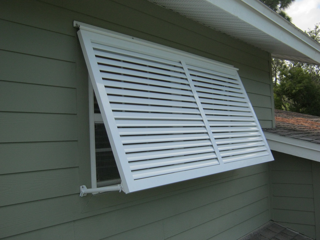 bahama shutter, metal awning, aluminum awning, aluminum shutter, bermuda shutter, plantation shutter