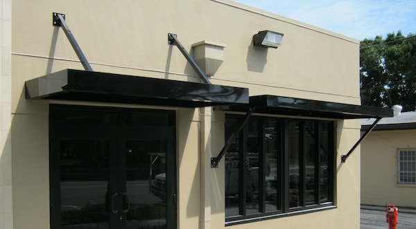 Metal awning near discount me